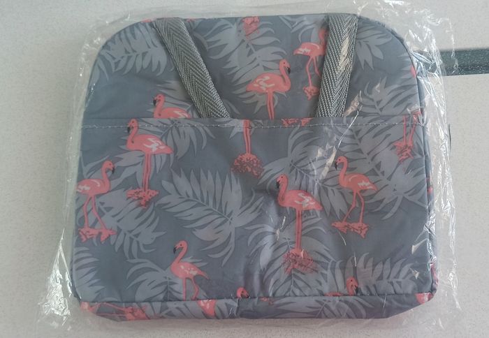 Sac lunch flamand rose isotherme neuf - photo numéro 2