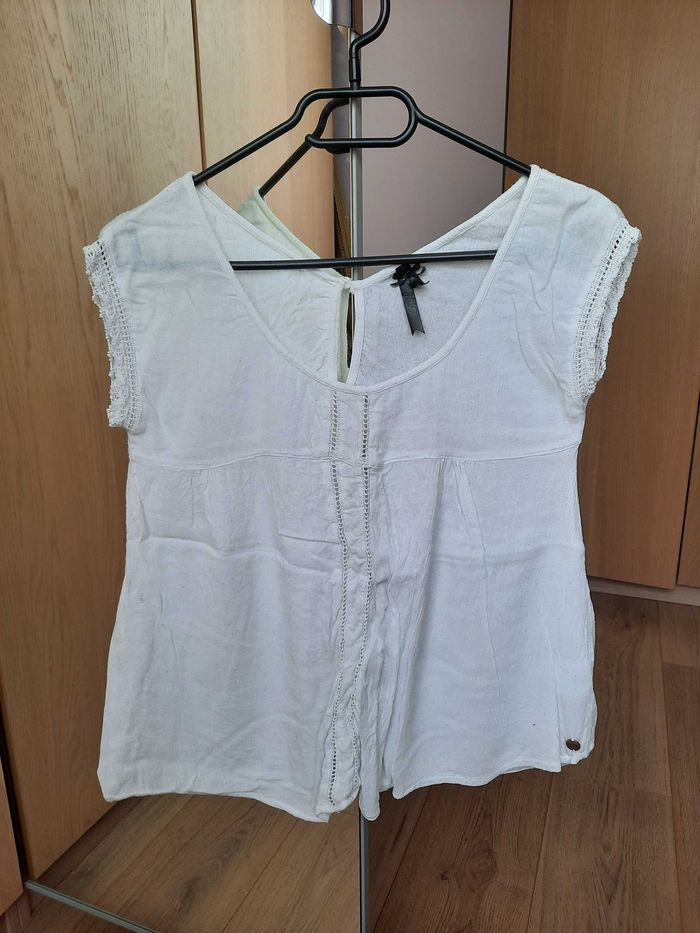 Top blouse blanc Firefly 36
