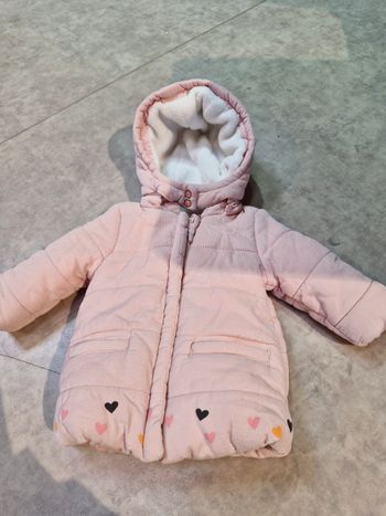Manteau bébé fille