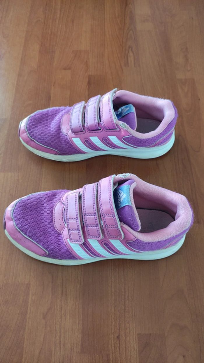 Baskets tissu adidas pointure 34 - photo numéro 6