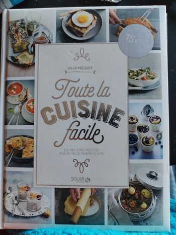 Livre toute la cuisine facile