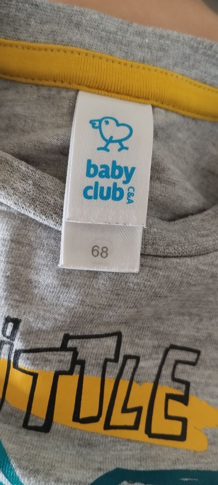 T-shirt ML garçon 6 mois C&A - photo numéro 4