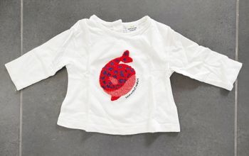 Tee-shirt manches longues bébé fille Tape à l'oeil