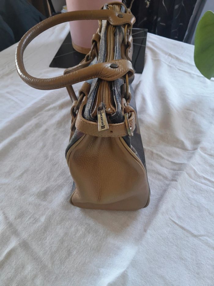 Très beau sac en cuir a motifs vintage Lancaster - photo numéro 5