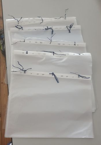 Gros lot de pochettes plastiques