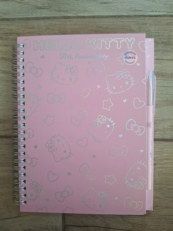 Cahier de notes hello kitty