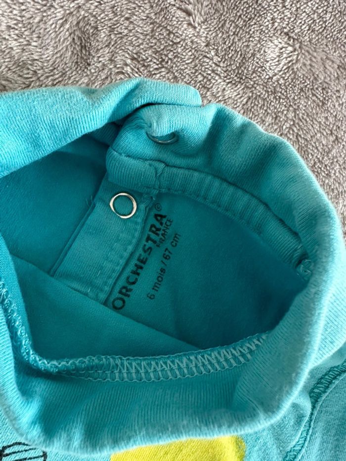 T-shirt manches longues col roulé - 6 mois - Orchestra - photo numéro 2