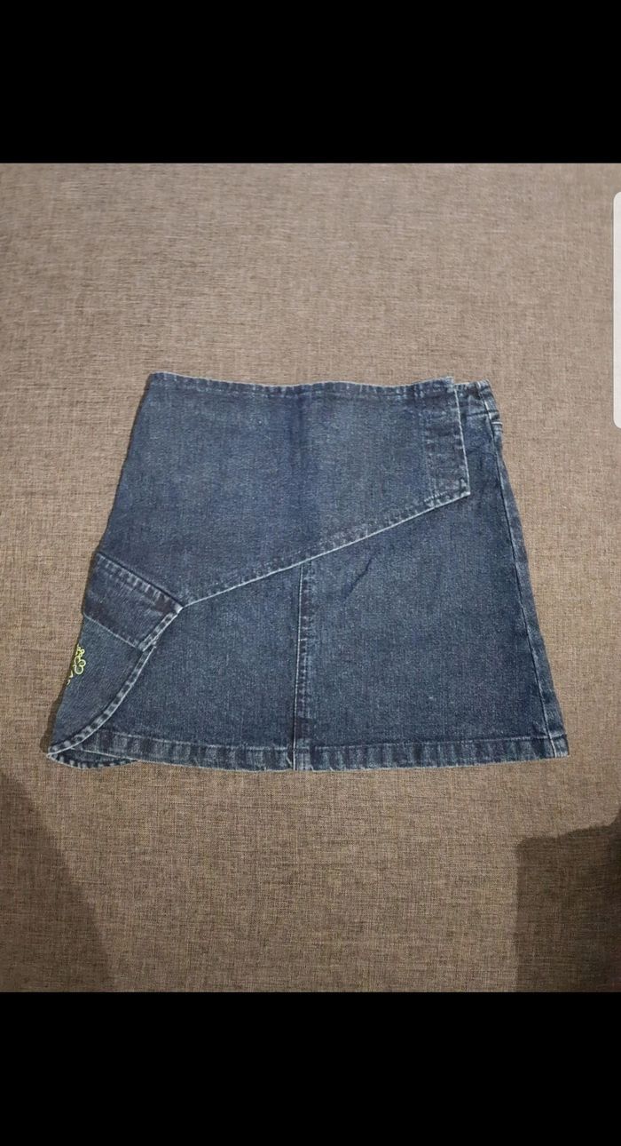 Jupe en jean enfant fille 5 ans - photo numéro 2