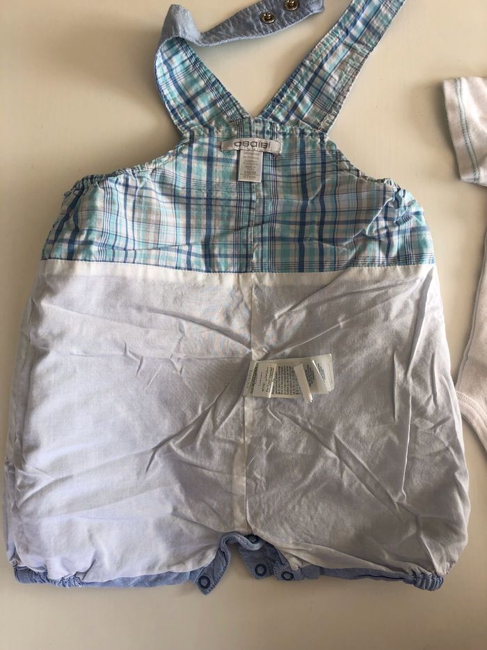 Ensemble salopette bébé 6M - photo numéro 4