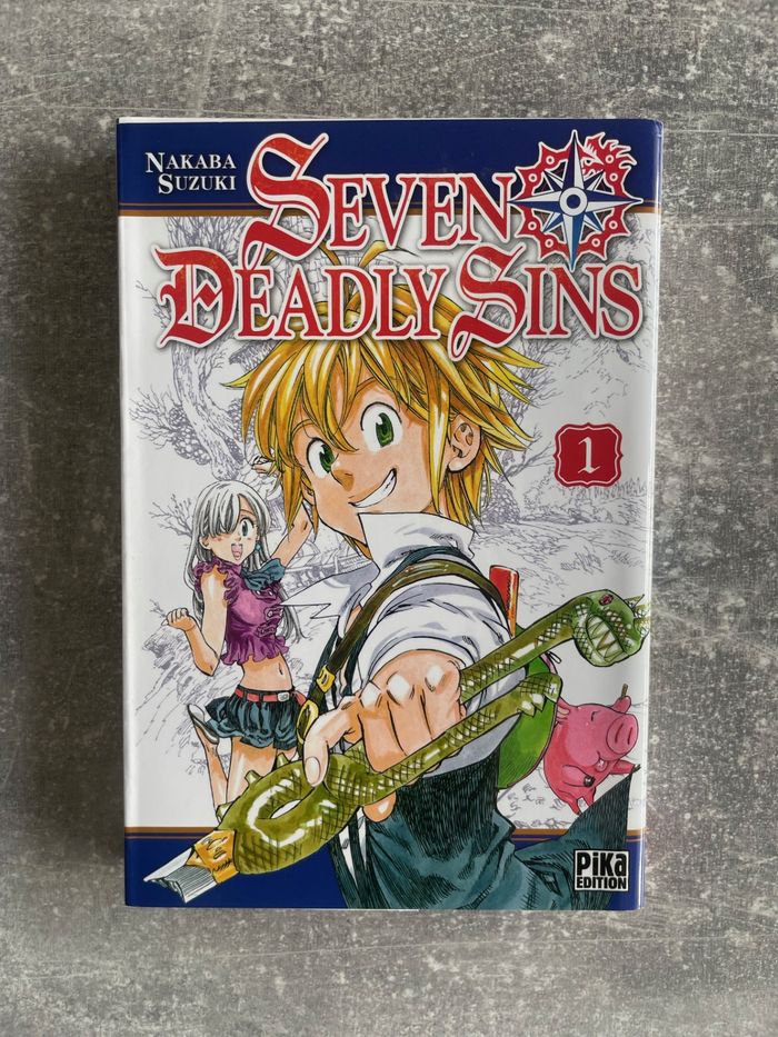 Manga Seven deadly sins tome 1 en version française.