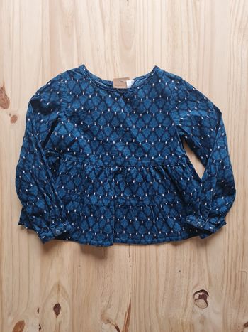 Blouse velours cotelé Okaïdi 4 ans