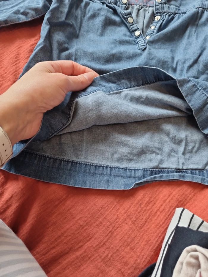 Robe manches longues obaibi assez fine 23 mois très bon état - photo numéro 3