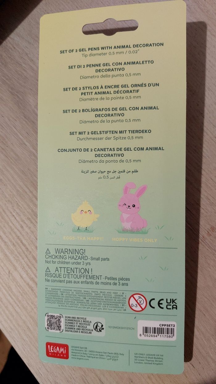 Legami paques 2026 hoppy easter NEUF - photo numéro 3