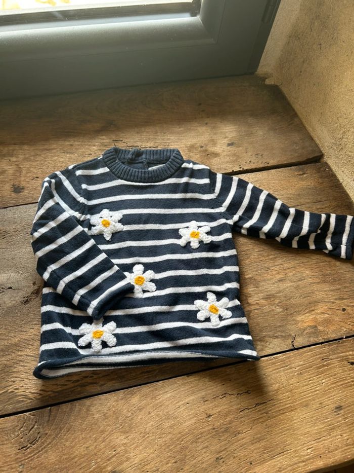 Pull fleurs