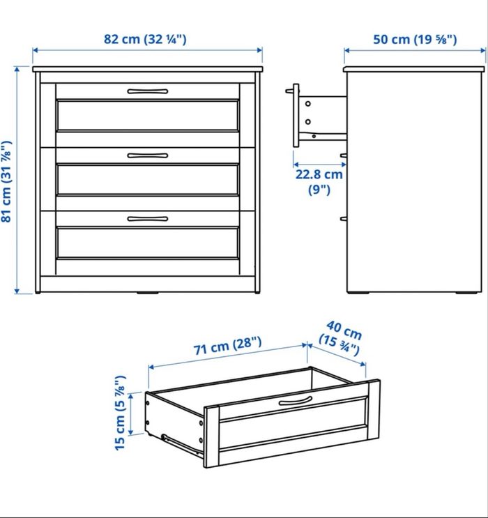 Commode Ikea SONGESAND - photo numéro 5