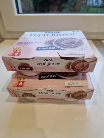 Yaourt sans lait pepti junior cacao