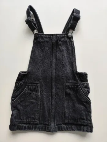 Robe salopette en jean