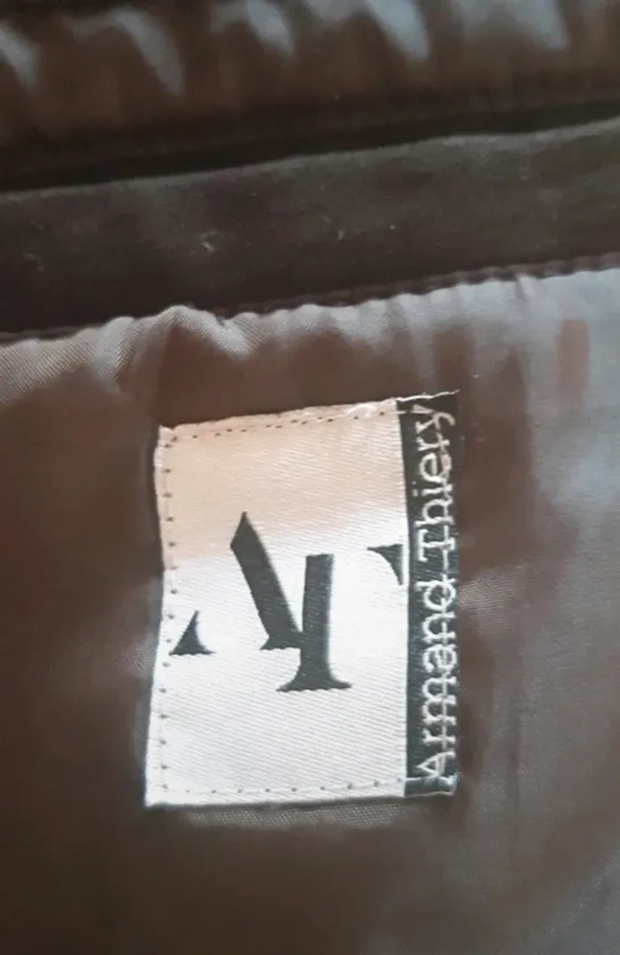 Blouson homme Armand Thiery XL marron chaud- style casual - photo numéro 8