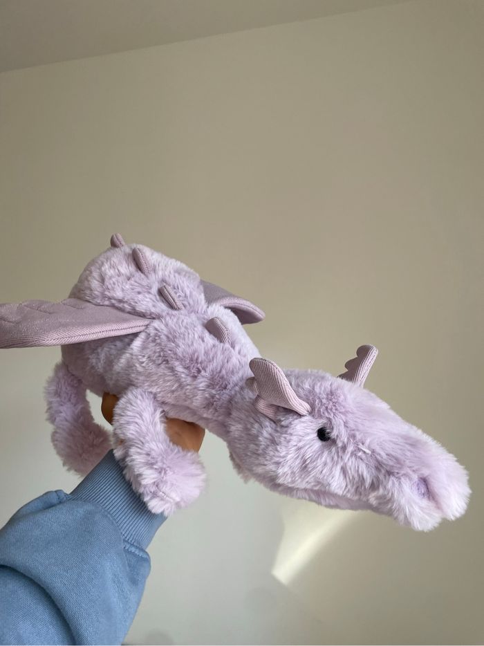 Peluche Jellycat Lavander Large Dragon 🐉 - photo numéro 6