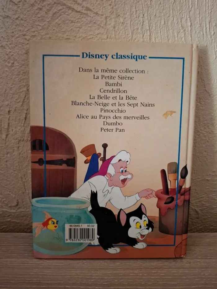 Livre Disney Pinocchio - photo numéro 2