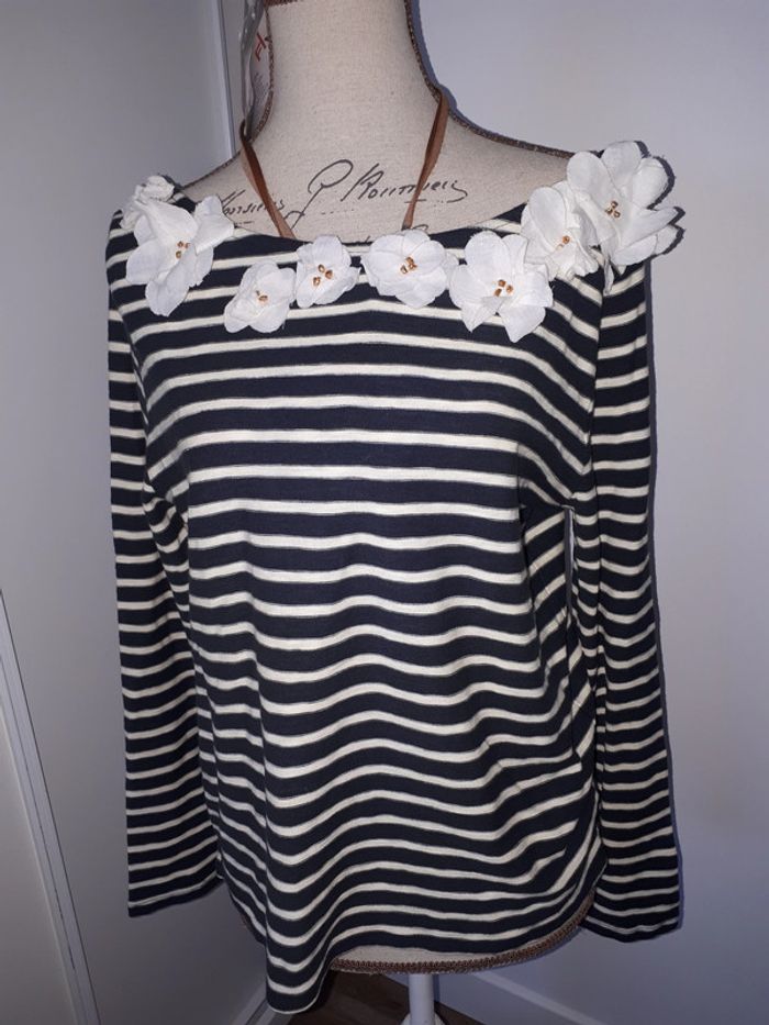 Pull sweat coton Leon & Harper taille M - photo numéro 11