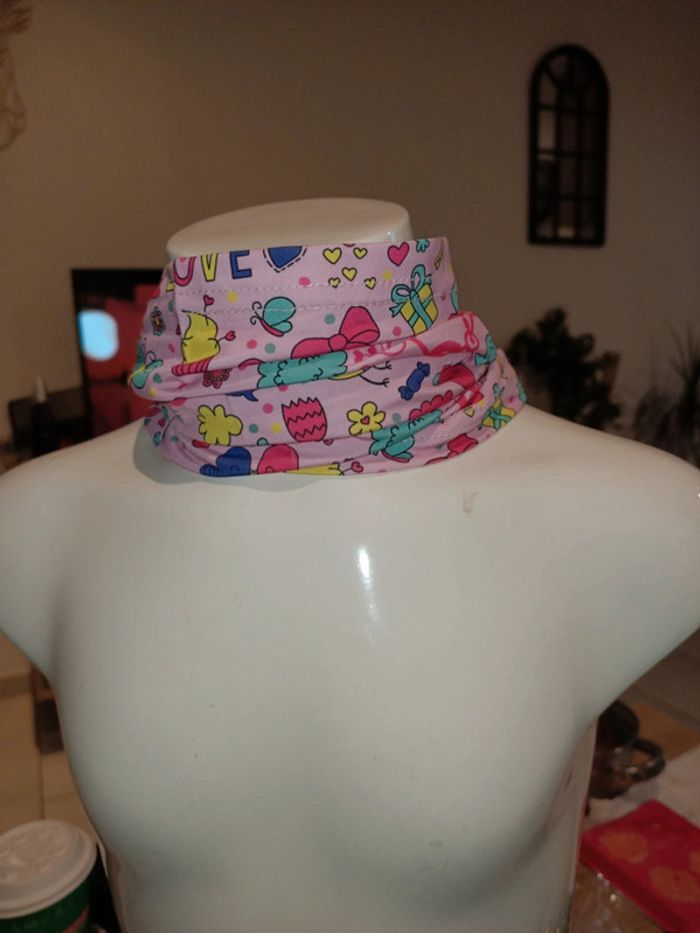 Cache cou motif love clé coeur - photo numéro 5