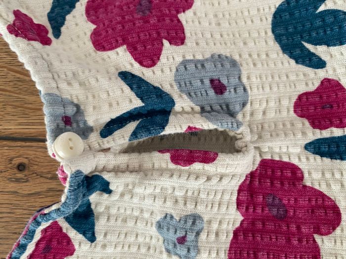 Adorable robe écru à fleurs 5 ans Okaidi - photo numéro 7