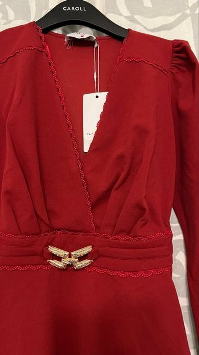 Robe Rouge Naf Naf - photo numéro 4