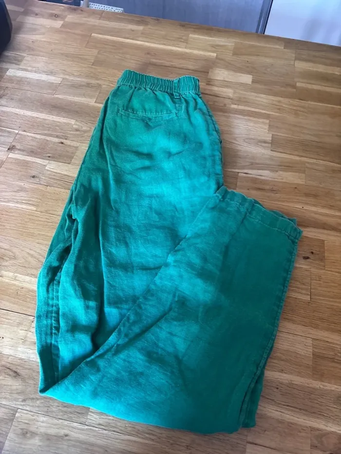 Pantalon Monoprix lin - photo numéro 7