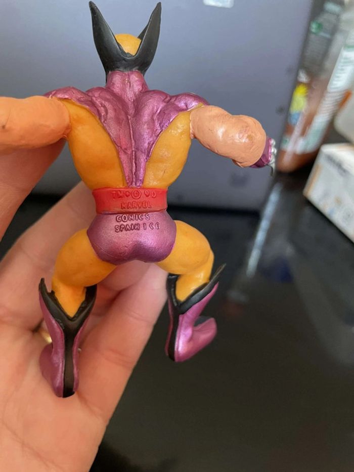 Figurine Vintage Wolverine Marvel 1990 Comics - photo numéro 5