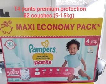 Pampers premium protection 