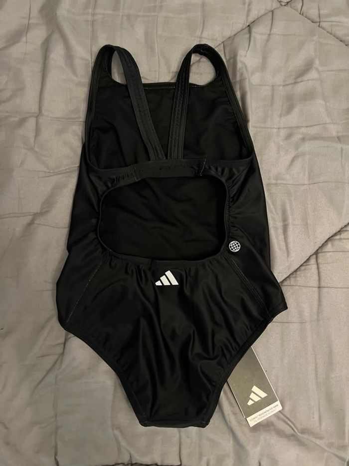 Maillot de bain une pièce fille Adidas 5-6 ans - photo numéro 2