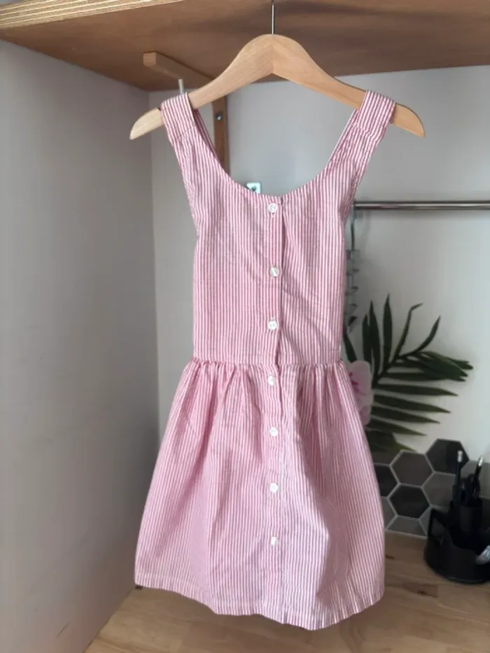 👗👗sublime robe croisé dans le dos • Okaïdi • 5 ans - photo numéro 2