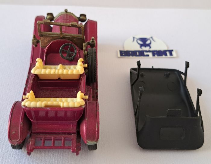 Voiture miniature 1909 Thomas Flyabout - Lesney Matchbox 1978 - photo numéro 4