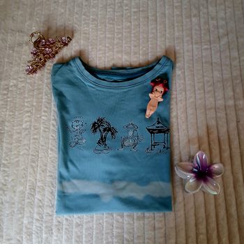 T-shirt animaux bleu • 12 ans • Kiabi 