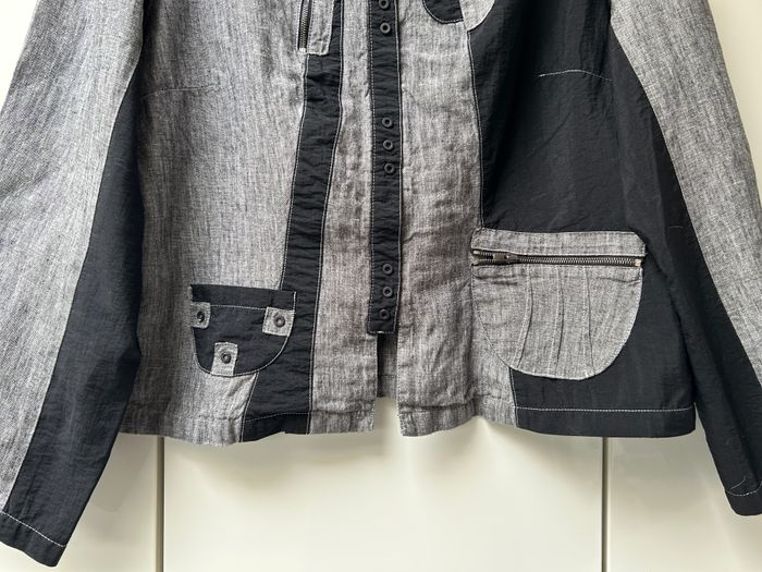 Gilet gris à épaulettes un point c'est tout - Taille XXL - photo numéro 3