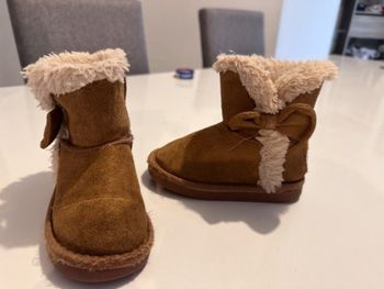 Petite botte bien chaude