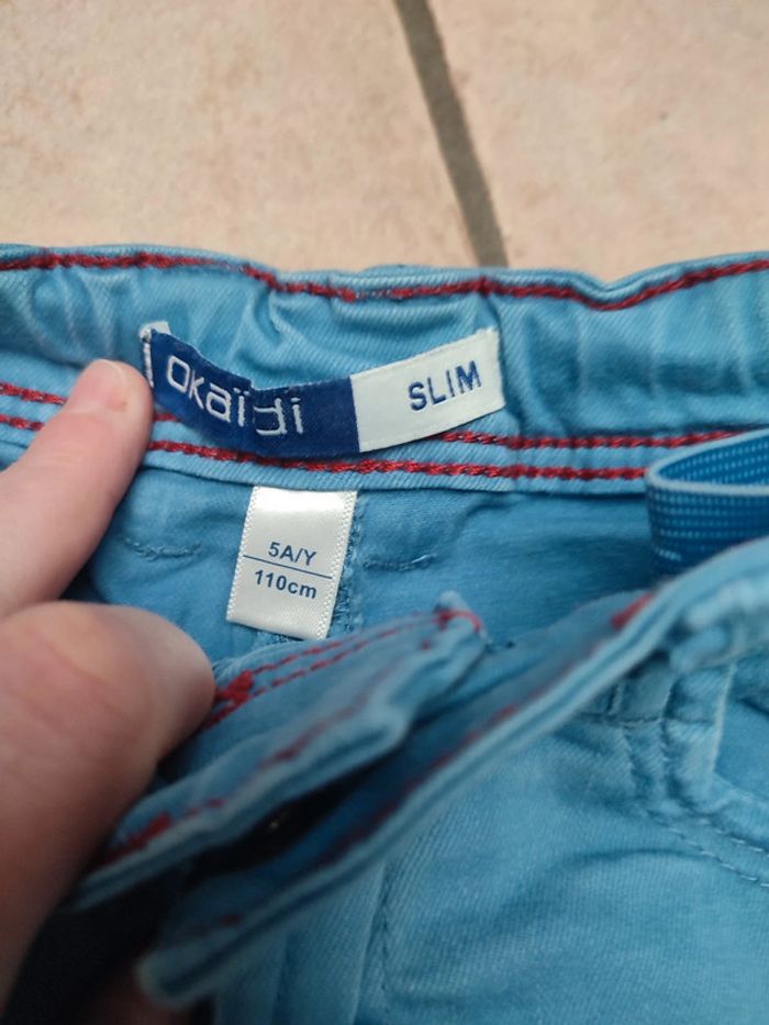 Short bleu Okaïdi - photo numéro 2