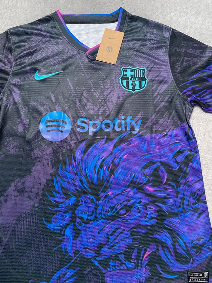 Maillot concept foot Barça noir taille S - photo numéro 4