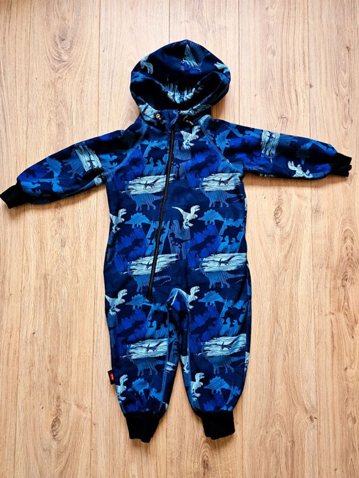 Combinaison de pluie iELM softshell dinosaures 92 cm 2-3 ans