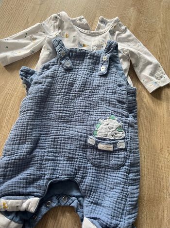 Salopette + pull bodie