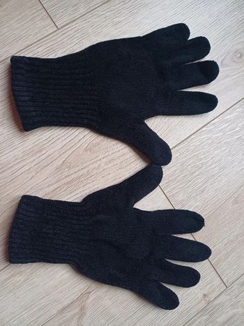 Gants noirs femme