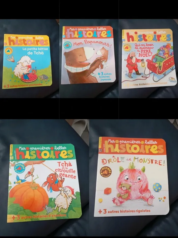 Lot livres mes premières belles histoires Bayard 2-5 ans