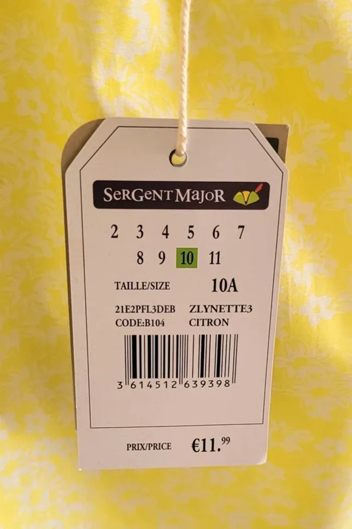 Débardeur Sergent Major 10 ans Fille - photo numéro 2