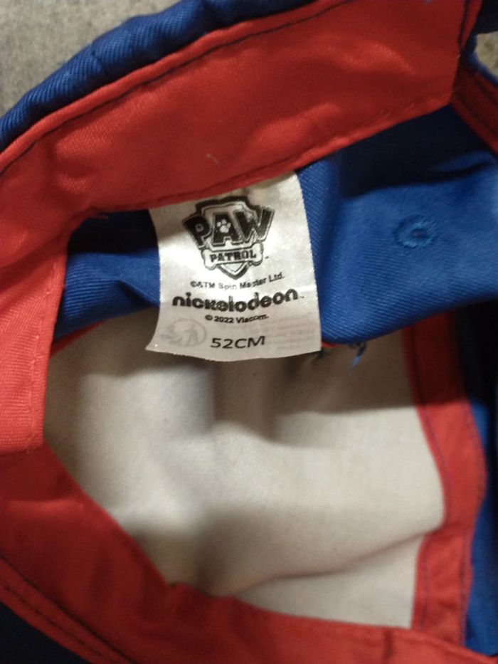 Casquette Pat patrouille taille 52 cm - photo numéro 5