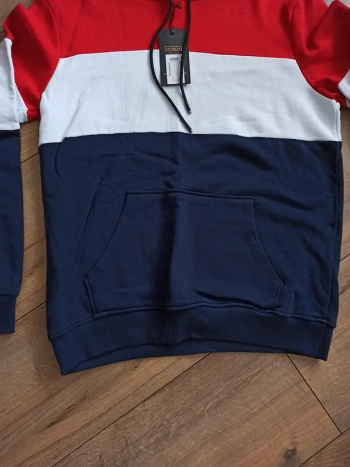 Sweat à capuche homme manches longues M - photo numéro 4
