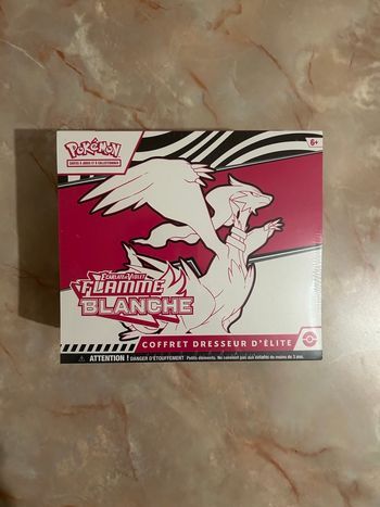 [ EXPÉDITION -24h ] ETB EV10.5, Flamme Blanche, Neuf, scellage parfait