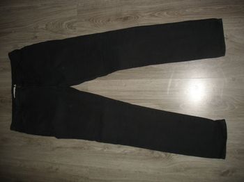 PANTALON DROIT NOIR "IN EXTENSO" - TAILLE 42 - n°09