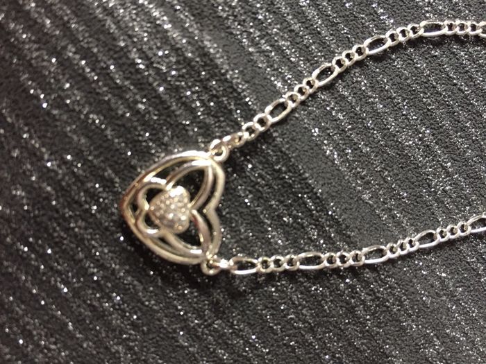 Bracelet argenté 18 cm - photo numéro 3