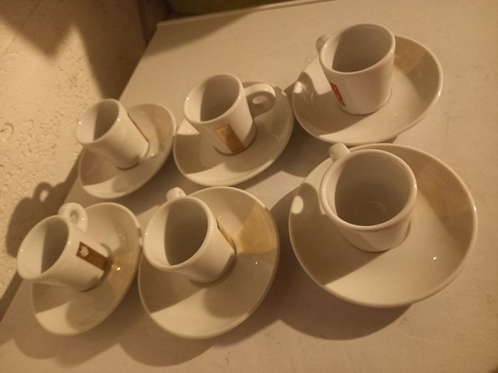 Lot de 6 tasses + sous coupes Malongo - photo numéro 5